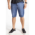 Bermuda Jeans Masculina Blue Básica Polo Wear Jeans Escuro