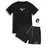 Compre 1 Leve 3 - camiseta algodão e bermuda tectel estampa MZ mais RELOGIO DIGITAL na internet