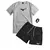 Compre 1 Leve 3 - camiseta algodão e bermuda tectel estampa MZ mais RELOGIO DIGITAL na internet