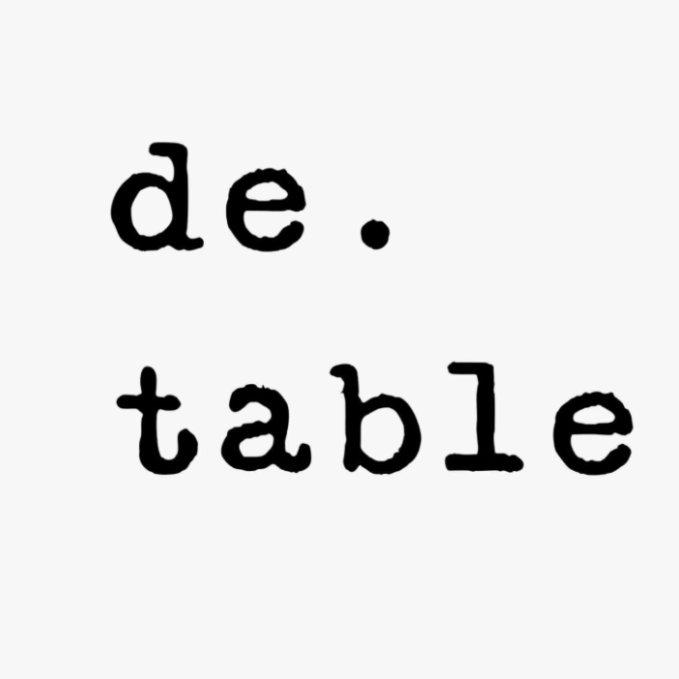 De.Table Home