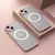 Capa Magsafe Matte, Magnética, Luxo, Fit para iPhone 16, 15, 14, 13, ..... na internet