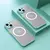 Capa Magsafe Matte, Magnética, Luxo, Fit para iPhone 16, 15, 14, 13, .....