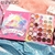 Paleta de maquillaje libro 3 en 1 rose Kevin coco