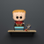 Funko Pop & Buddy: South Park - Timmy y Gobbles