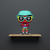 Funko Pop Marvel: Deadpool - Deadpool Tourista