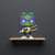 Funko Pop Retro Toys: TMNT x Power Rangers - Donatello Black Ranger Exclusivo SDCC 2022