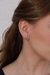 Brinco Ear Hook Safira - Dourado - comprar online