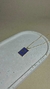 Colar Carta Azul - Dourado - comprar online
