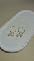 Brinco Argola Duo Pérolas - Dourado
