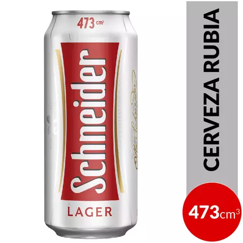Cerveza rubia Schneider 473 ml