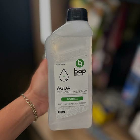 Água Desmineralizada 1 Litro
