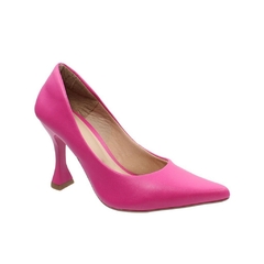 Scarpin Feminino Pink Bico Fino Salto Alto Confortável Moda - Passos de Carmelita