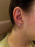 PIERCING BORBOLETA ZIRCONIA COM ANTENA - comprar online
