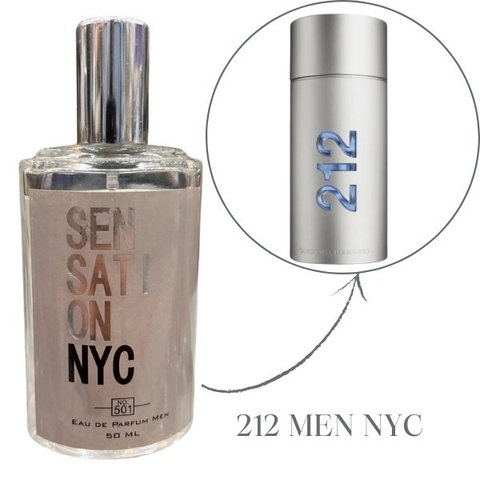 BRAND SENSATION 501 212 MEN NYC