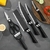 Jogo De Facas Inox 6 Peças Cozinha Churrasco B-Max BM-F990 na internet