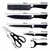 Jogo De Facas Inox 6 Peças Cozinha Churrasco B-Max BM-F990 - comprar online