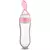 Silicone do bebê espremendo mamadeira, recém-nascido bebê treinamento colher,