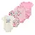 4Pieces Newborn Baby Boy Clothes Cartoon Cotton Romper Summer Short Sleeve Baby - Doce infância