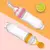 Silicone do bebê espremendo mamadeira, recém-nascido bebê treinamento colher,