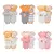Imagem do 4Pieces Newborn Baby Boy Clothes Cartoon Cotton Romper Summer Short Sleeve Baby