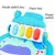 Piano Crawling Blanket para bebê recém-nascido, Fitness Stand, Music Play, Gym