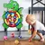 Jogos Educativos Dart Board Para Crianças, Brinquedo Do Bebê, Stickey Ball, Es