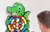 Jogos Educativos Dart Board Para Crianças, Brinquedo Do Bebê, Stickey Ball, Es - comprar online