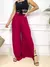 Calça Pantalona Feminina Fendas Cintura Cordão Forrado Tendências Moda! ! - Elioficial