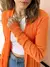 Cardigã liso feminino tecido modal - loja online