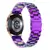 Pulseira de aço inoxidável para relógio, pulseira de relógio para samsung ga - loja online