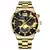 Imagem do Relógio masculino 2023 moda masculino relógios de luxo aço inoxidável quartz