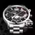 Relógio masculino 2023 moda masculino relógios de luxo aço inoxidável quartz - Elioficial