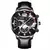 Relógio masculino 2023 moda masculino relógios de luxo aço inoxidável quartz - loja online