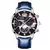 Relógio masculino 2023 moda masculino relógios de luxo aço inoxidável quartz - comprar online