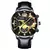 Relógio masculino 2023 moda masculino relógios de luxo aço inoxidável quartz