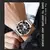 Relógio masculino 2023 moda masculino relógios de luxo aço inoxidável quartz - comprar online