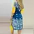 Vestidos de festa vestido longo Moda feminina manga comprida camisa vestido outo - comprar online