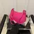 Retro cor sólida couro do plutônio bolsa de ombro moda feminina bolsas casuais - Elioficial