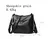 Elegante couro de um ombro bolsa de compras 2024 nova moda feminina bolsa de pel na internet