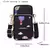 Moda feminina náilon crossbody saco triplo zip saco do telefone móvel pode ser - comprar online