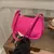 Retro cor sólida couro do plutônio bolsa de ombro moda feminina bolsas casuais - Elioficial