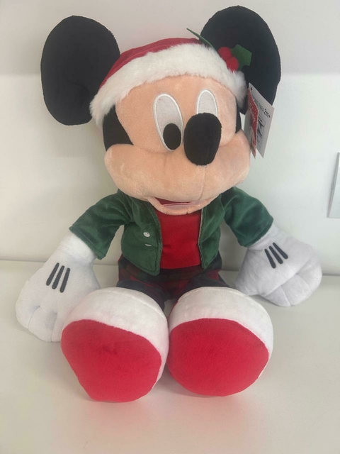 Mickey pelúcia com roupa xadrez 49cm Cód. 1054475 - comprar online