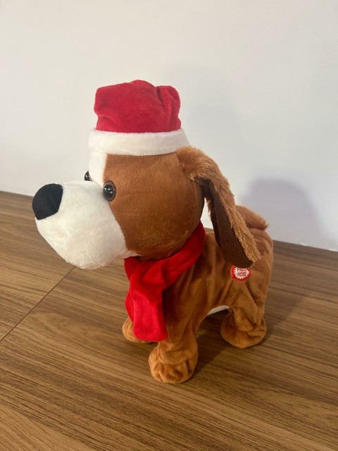 Cachorro gorro com som e mov 20cm Cód. 1111094 - comprar online