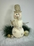 Boneco de neve dourado 40cm Cód. 1445