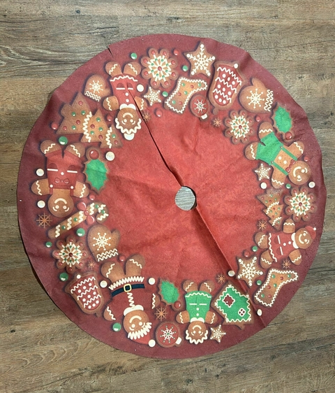 Saia para árvore Ginger Biscoitos 100cm Cód. 1570 - comprar online