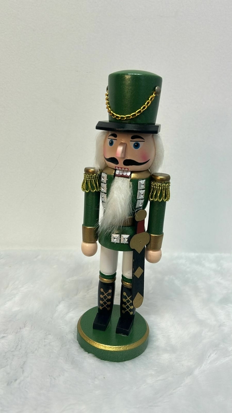 Quebra nozes verde com espada 24cm cód. 1609 - comprar online