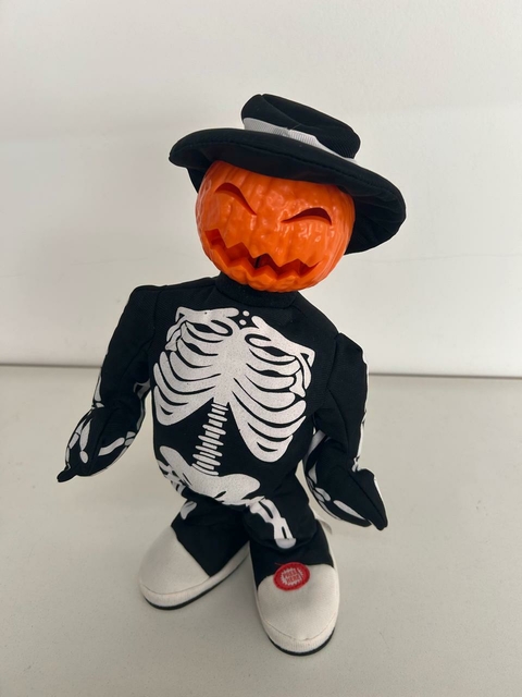 Boneco abóbora Pierre com som e mov 30cm Cód. 29006627