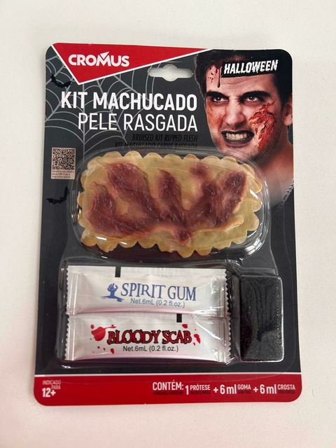 Maquiagem kit machucado pele rasgada pc com 1 unid. Cód. 29008827