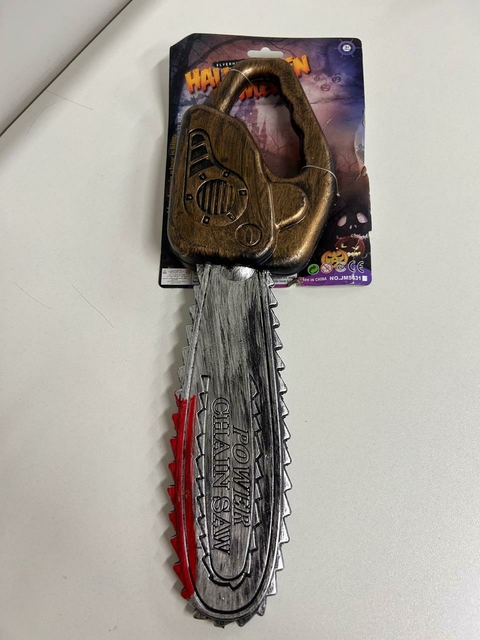 Motosserra com sangue decorativa Cod. 29008938