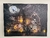 Quadro iluminado mansão abandonada 40x29cm 29009205 - comprar online